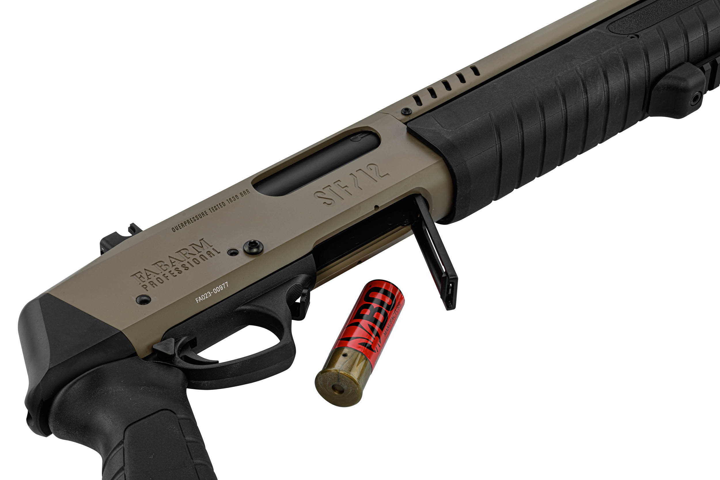 Réplique fusil à pompe FABARM STF12 Short Initial TAN Gaz OD-SA-LG3056 asgbox.pl Réplique fusil à pompe FABARM STF12 Short Initial TAN Gaz - obrazek 5