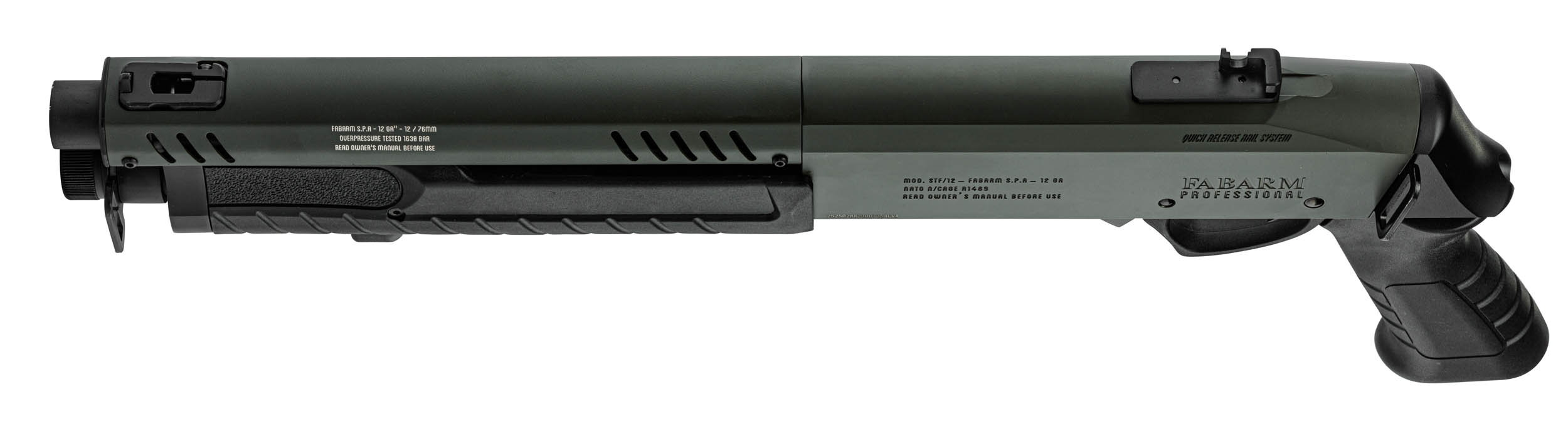 Réplique fusil à pompe FABARM STF12 Short Initial OD Gaz OD-SA-LG3057 asgbox.pl Réplique fusil à pompe FABARM STF12 Short Initial OD Gaz - obrazek 8