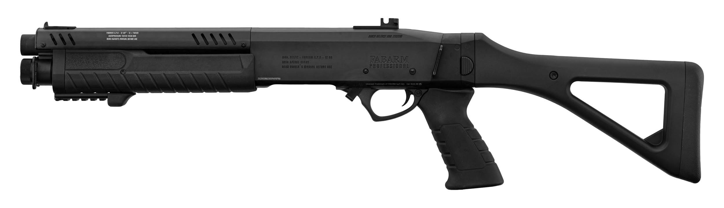Réplique fusil à pompe FABARM STF12 initial noir Gaz OD-SA-LG3063 asgbox.pl Réplique fusil à pompe FABARM STF12 initial noir Gaz - obrazek 4