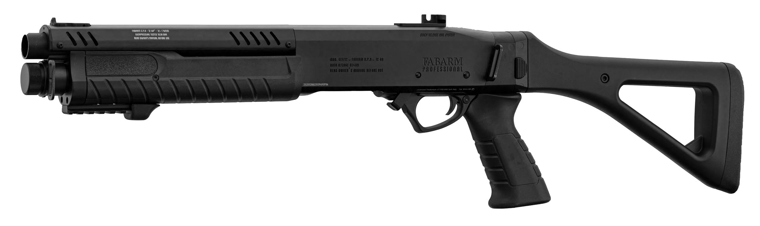 Réplique fusil à pompe FABARM STF12 initial noir Gaz OD-SA-LG3063 asgbox.pl Réplique fusil à pompe FABARM STF12 initial noir Gaz - obrazek 5