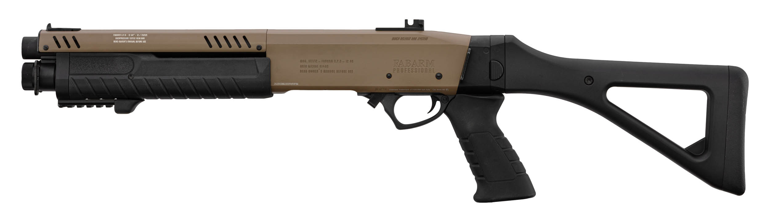 Réplique fusil à pompe FABARM STF12 initial TAN Gaz OD-SA-LG3064 asgbox.pl Réplique fusil à pompe FABARM STF12 initial TAN Gaz - obrazek 4