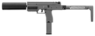 Réplique airsoft Vorsk SMG VMP-1X gris avec silencieux - Réplique airsoft Vorsk SMG VMP-1X gris avec silencieux