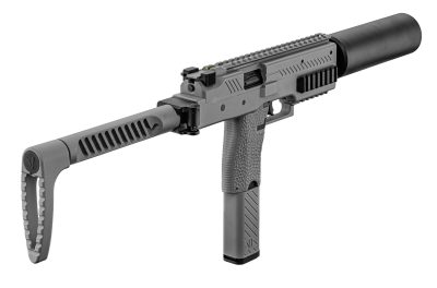 Réplique airsoft Vorsk SMG VMP-1X gris avec silencieux - Réplique airsoft Vorsk SMG VMP-1X gris avec silencieux - obrazek 4