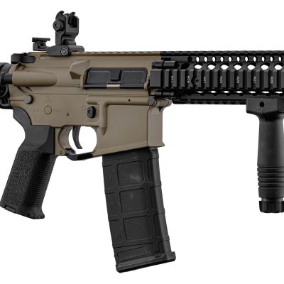 Alternative view of Réplique AEG LT-18 GEN2 MK18 TAN et Noir Edition Limitée