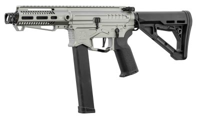 Réplique Zion Arms PW9 Garde main court Chrome -