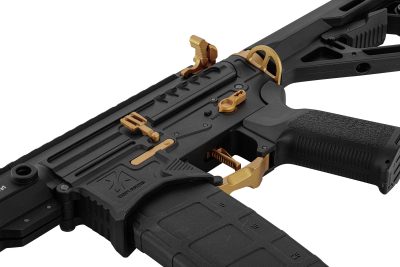 Réplique R15 mod 1 Zion Arms noire et or garde main long - - obrazek 3