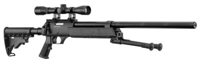 Urban sniper 1,8J + bipod + 4x32 scope - - obrazek 2