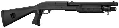 Réplique fusil à pompe 3-shot crosse pleine ressort 0,9 J - Fusil à pompe