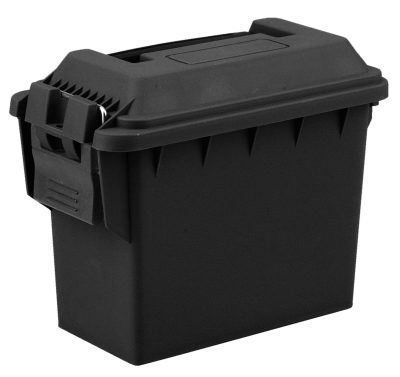 Caisse munition polymère noir 17.5X9X13.5 cm - Noir