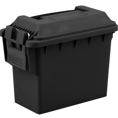 Caisse munition polymère noir 17.5X9X13.5 cm