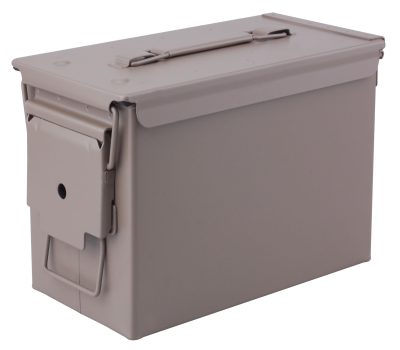 Caisse munitions Métal cal.50 - 33X18X23 cm - Noir - obrazek 3