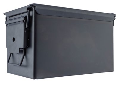 Caisse munitions Métal cal.50 - 33X18X23 cm - Noir - obrazek 2