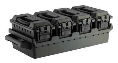 Set 4 caisses à munitions avec bac de transport - SET 4 CAISSES A MUNITION .30 + SUPPORT TRANSPORT - obrazek 2