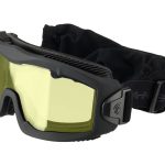 Masque série AERO Thermal noir jaune - Verre Jaune