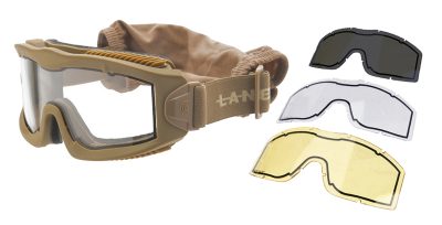 Masque série AERO Thermal avec 3 écrans - Noir - obrazek 3