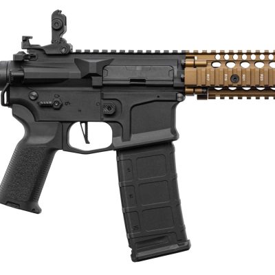 Alternative view of Réplique AEG LT-18 GEN2 MK18 Noir-Bronze NSR pack complet