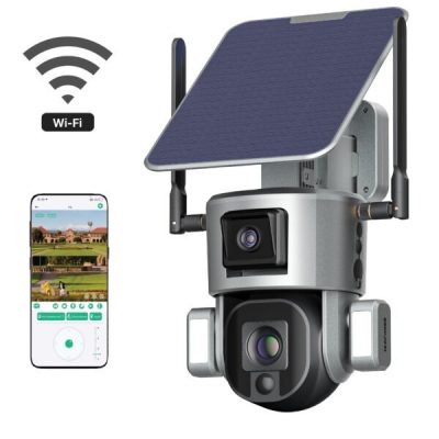 NUM'AXES - Camera de surveillance 4G ou WiFi