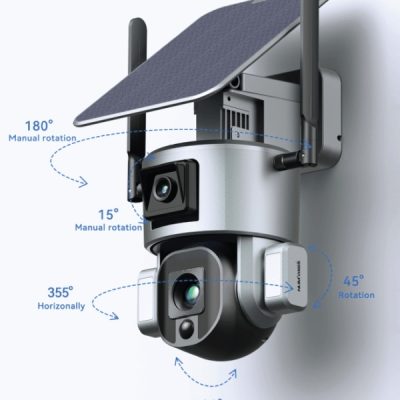 Alternative view of NUM'AXES - Camera de surveillance 4G ou WiFi