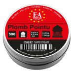 Plombs Europ-Arm à tête pointue cal. 4,5 mm