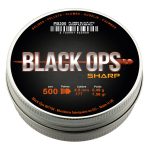 Boîte de 500 plombs Black Ops Sharp à tête pointue cal. 4.5 mm