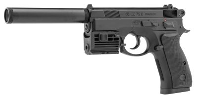 Pack airsoft CZ75D CO2 + case + laser + silencer - Pack - obrazek 2
