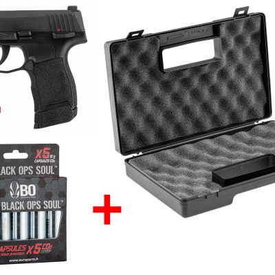Pack SIG SAUER Pistolet airsoft CO2 P365