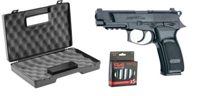 Pack Bersa- CO2 + case ABS + 5 CO2 -