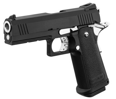 GBB hi-capa black/silver Golden Eagle replica - - obrazek 2