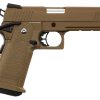 Réplique GBB Hi-capa Tan Golden Eagle OD-SA-PG1121 asgbox.pl