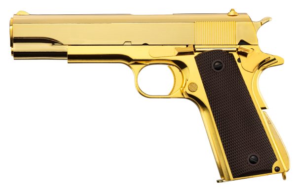 Réplique GBB 1911 Gold Golden Eagle