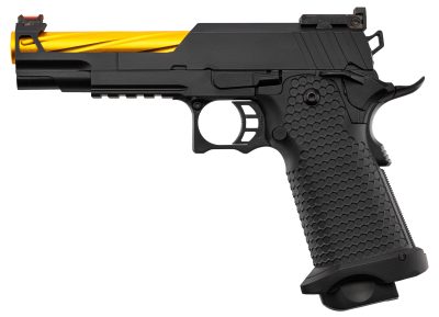 GBB hi-capa 5.1 black/Gold Golden Eagle replica - - obrazek 3