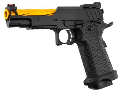 GBB hi-capa 5.1 black/Gold Golden Eagle replica -
