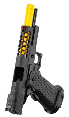 GBB hi-capa 5.1 black/Gold Golden Eagle replica - REP GBB GE HI CAPA NOIR / GOLD DESIGN SLIDE - 1J - obrazek 6