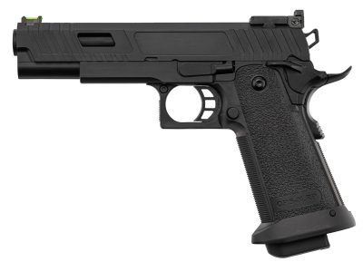 Pistolet GBB Golden Eagle Hi-Capa 5.1 noir airsoft - REP GBB GE HI CAPA FULL NOIR  - 1J - obrazek 3
