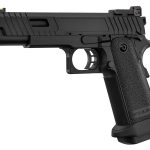 Pistolet GBB Golden Eagle Hi-Capa 5.1 noir airsoft - REP GBB GE HI CAPA FULL NOIR  - 1J