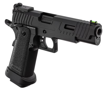 Pistolet GBB Golden Eagle Hi-Capa 5.1 noir airsoft - REP GBB GE HI CAPA FULL NOIR  - 1J - obrazek 7