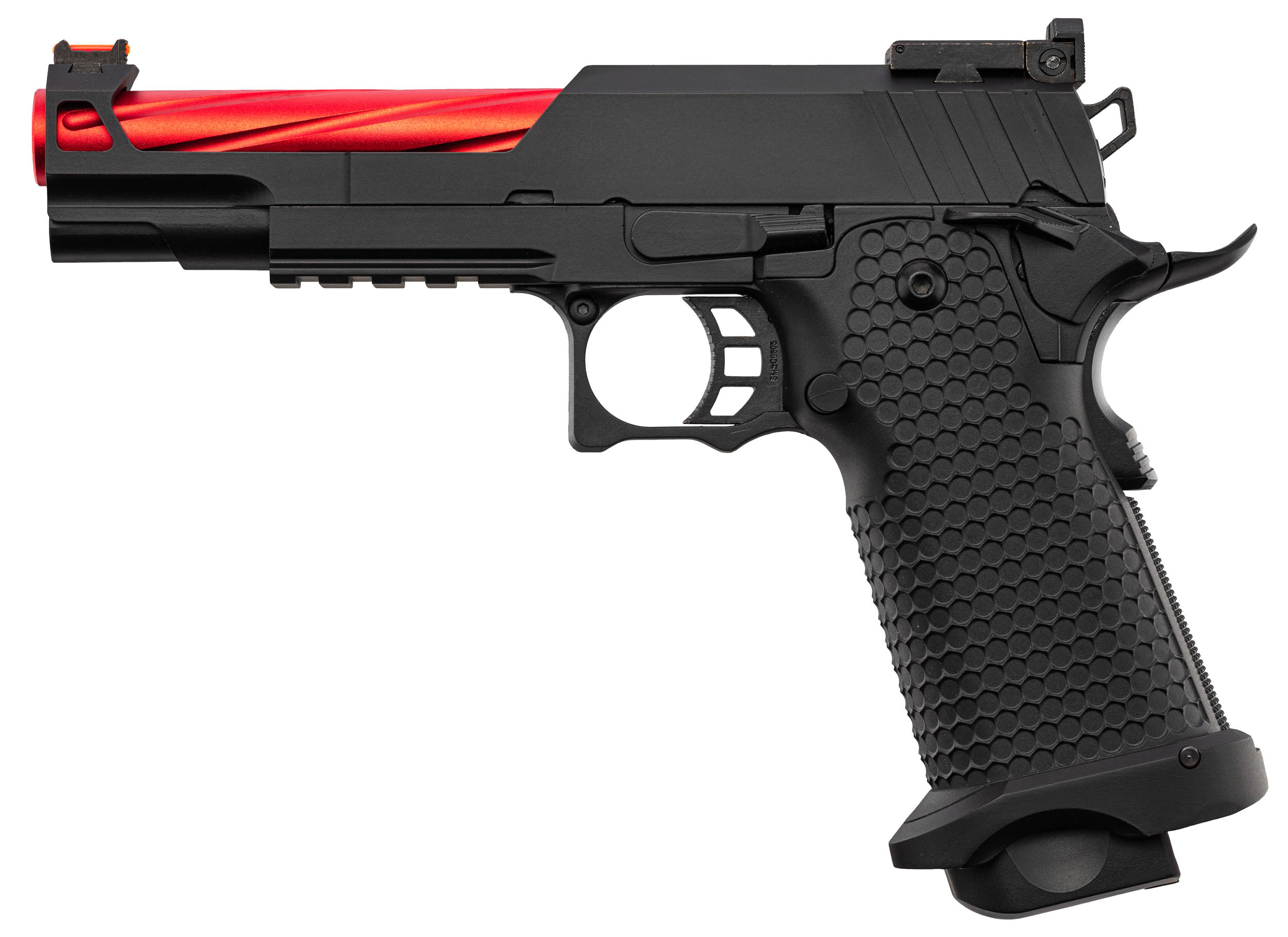 Pistolet Golden Eagle Hi-Capa 5.1 Noir/Rouge airsoft OD-SA-PG1132 asgbox.pl Pistolet Golden Eagle Hi-Capa 5.1 Noir/Rouge airsoft