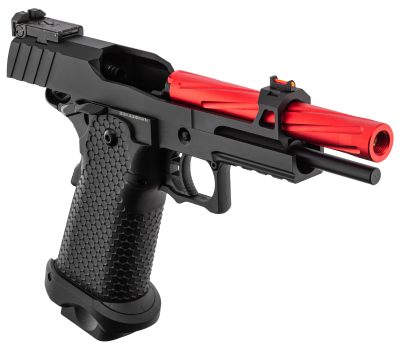 Pistolet Golden Eagle Hi-Capa 5.1 Noir/Rouge airsoft - Réplique GBB hi-capa 5.1 noir/rouge Golden Eagle - obrazek 5