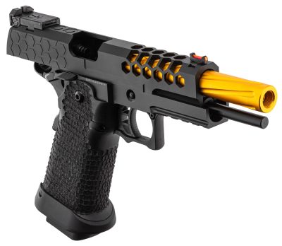 Pistolet GBB Golden Eagle Hi-Capa 5.1 Noir/Gold airsoft - Réplique GBB hi-capa 5.1 noir/gold Golden Eagle - obrazek 6