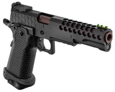 Pistolet GBB  Golden Eagle Hi-Capa 6 airsoft - Réplique GBB hi-capa 6 noir Golden Eagle - obrazek 5