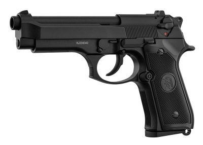Réplique airsoft KJ Works M9 full métal noir - KJ Works M9 gaz blowback