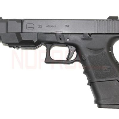 Réplique GBB Raven R9 Alu brossé