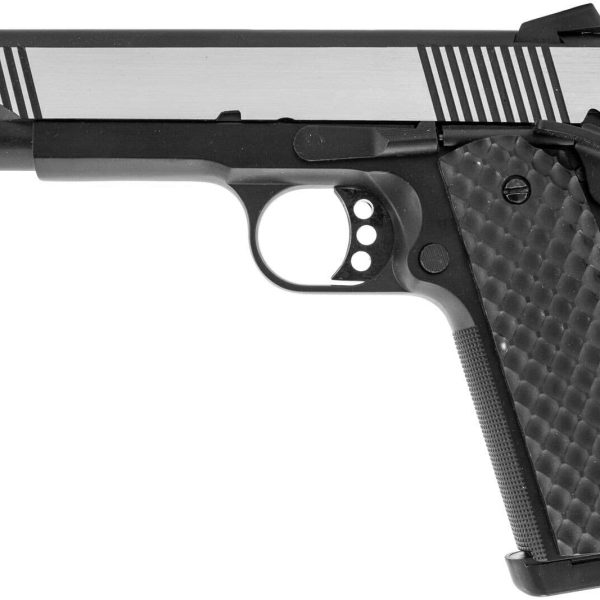 Airsoft replica GBB 1911 MEU Raven full metal gas Silver 1.0J - Replica GBB 1911 MEU Raven Full Metal Silver Gas 1.0J