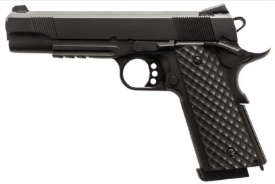 GBB Pistol 1911 MEU Rail Raven full metal gaz 1,0J -