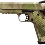 Airsoft replica GBB 1911 MEU Rail Raven full metal gas Camo 1.0J - Gun