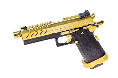 GBB Gas Hi-Capa 4.3 Black / Gold 0,9J -