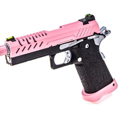 Réplique GBB gaz Hi-Capa 4.3 Noir / Rose 0,9J