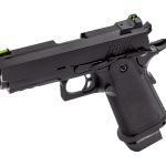 Réplique GBB Raven gaz Hi-Capa 3.8 Pro Noir 0,9J -