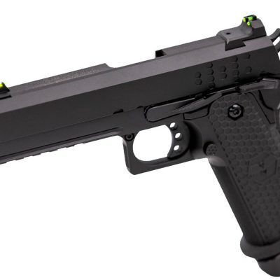 Alternative view of Réplique airsoft pistolet GBB  Raven Hi-Capa Hex-Comp Noir