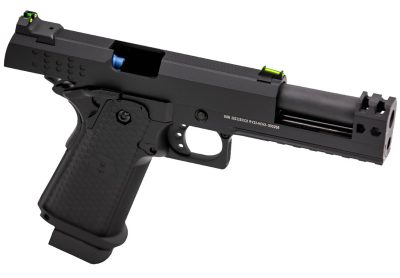 Réplique airsoft pistolet GBB  Raven Hi-Capa Hex-Comp Noir - Raven Hi-Capa Hex-Com Noir - obrazek 4